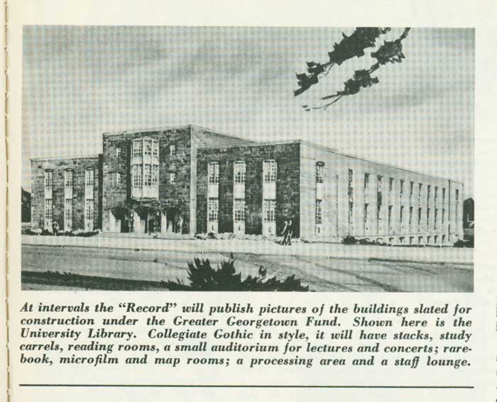 Georgetown Record image of proposed library