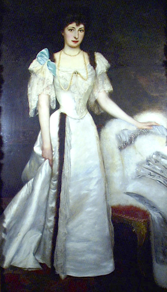 Painting of Elizabeth Drexel Dahlgren by Adolfo Felice Müller-Ury