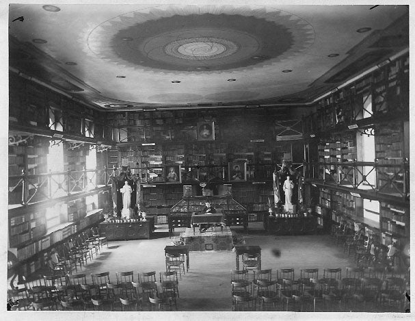 The Woodstock Library, ca. 1890 