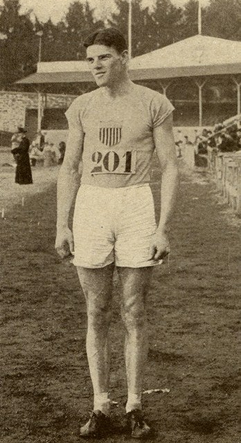 Robert L. LeGendre, pictured in his 1920 Olympic uniform in Ye Domesday Booke, 1921