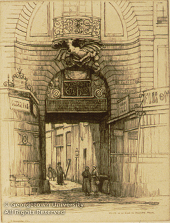 Porte de la Cour du Dragon, Paris