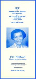 Ruth Norman pamphlet
