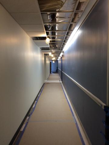 Back hallway on January 8, 2015.