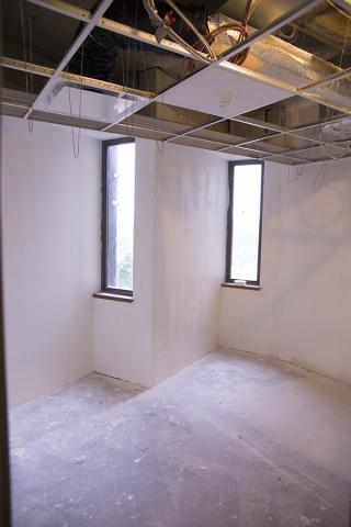 Soon-to-be office space on October 22, 2014.