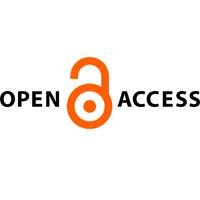 The Open Access logo, showing a stylized lower case o and a shaped like an open padlock