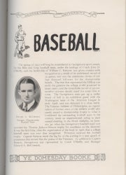 Page from the Georgetown yearbook 1923-1
