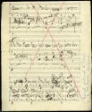 Respighi music manuscript