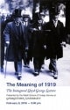 The Meaning of 1919-the inaugural loyd George Lecture