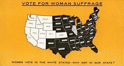 Woman's suffrage ephemera