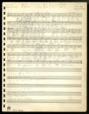 Bonds music manuscript