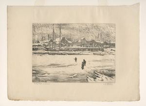 Hornby's Rocky Neck in Snow