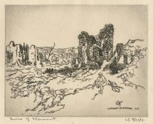 Hornby's Ruins of Clermont-en-Argonne