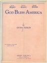 "God Bless America" sheet music